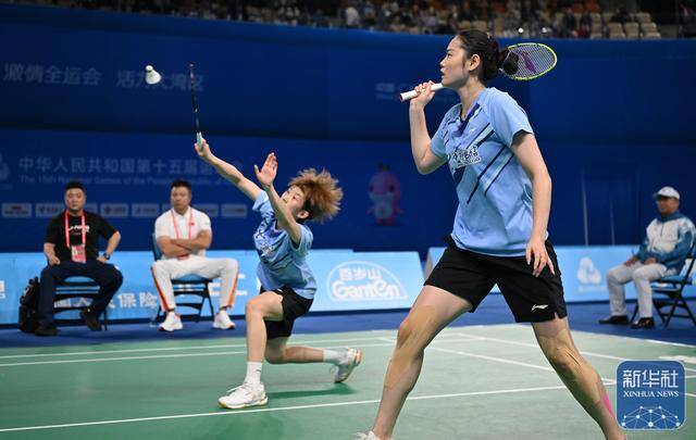 全运会｜郑雨/张殊贤晋级羽毛球女双决赛