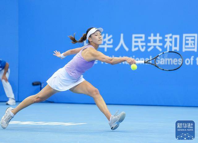 全运会丨王欣瑜胜王曦雨晋级网球女单半决赛