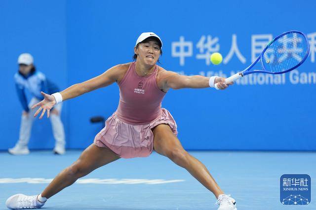 全运会丨王欣瑜胜王曦雨晋级网球女单半决赛