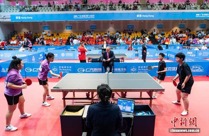 全国残特奥会特奥乒乓球赛事在香港开赛