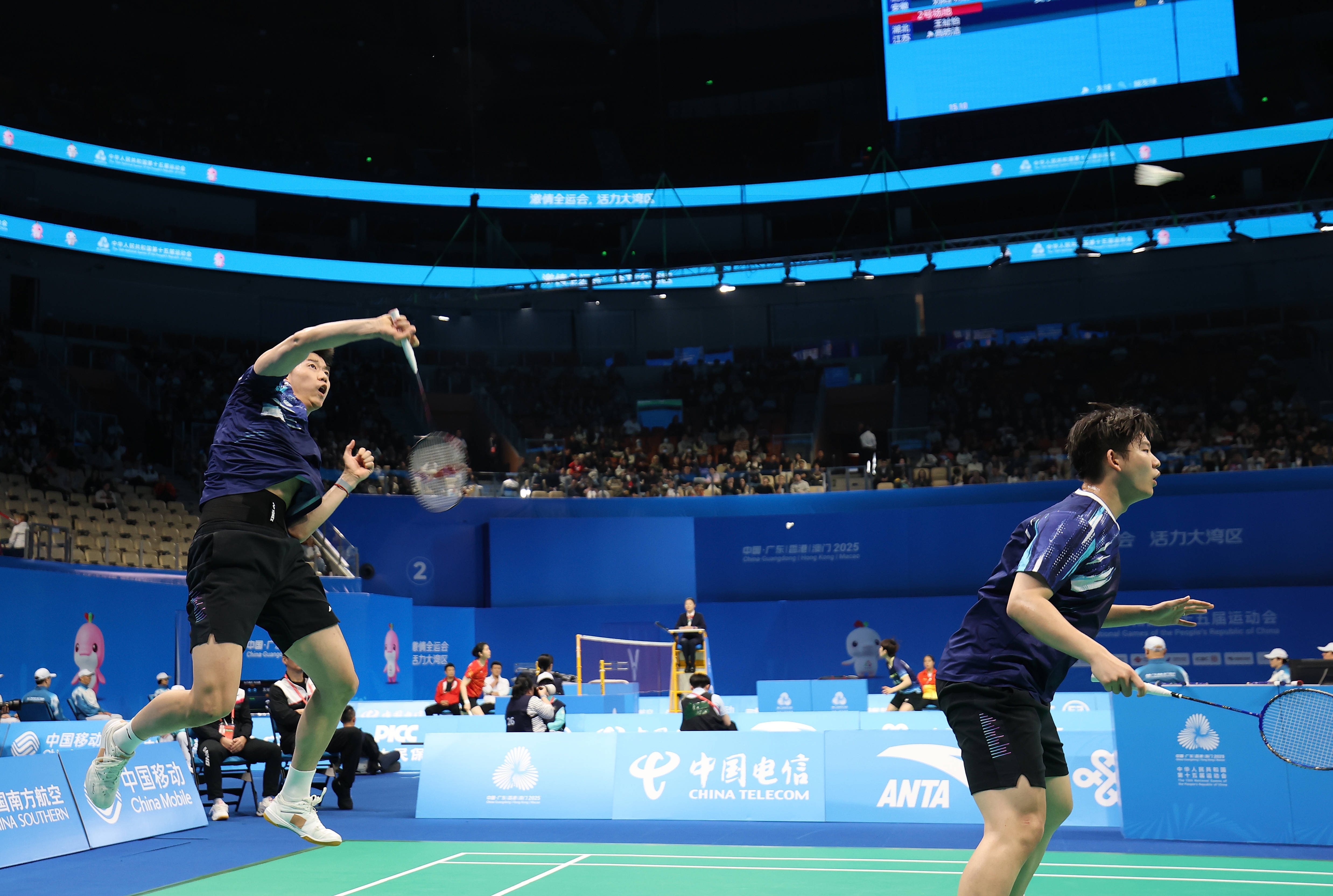 麻将胡了官网-全(quán)运會(huì)｜羽毛球(qiú)——男双半決(jué)赛赛况