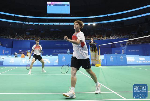 pg麻将胡了-全运会｜刘阳/刘毅晋级羽毛球男双决赛