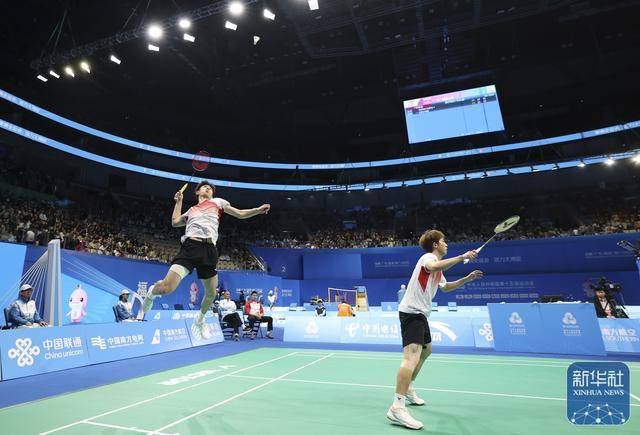 全运会｜刘阳/刘毅晋级羽毛球男双决赛