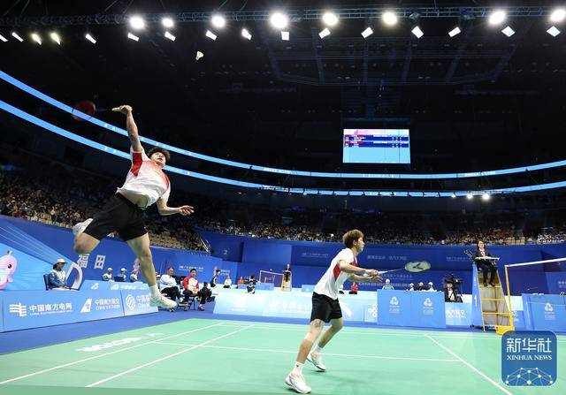 全运会｜刘阳/刘毅晋级羽毛球男双决赛