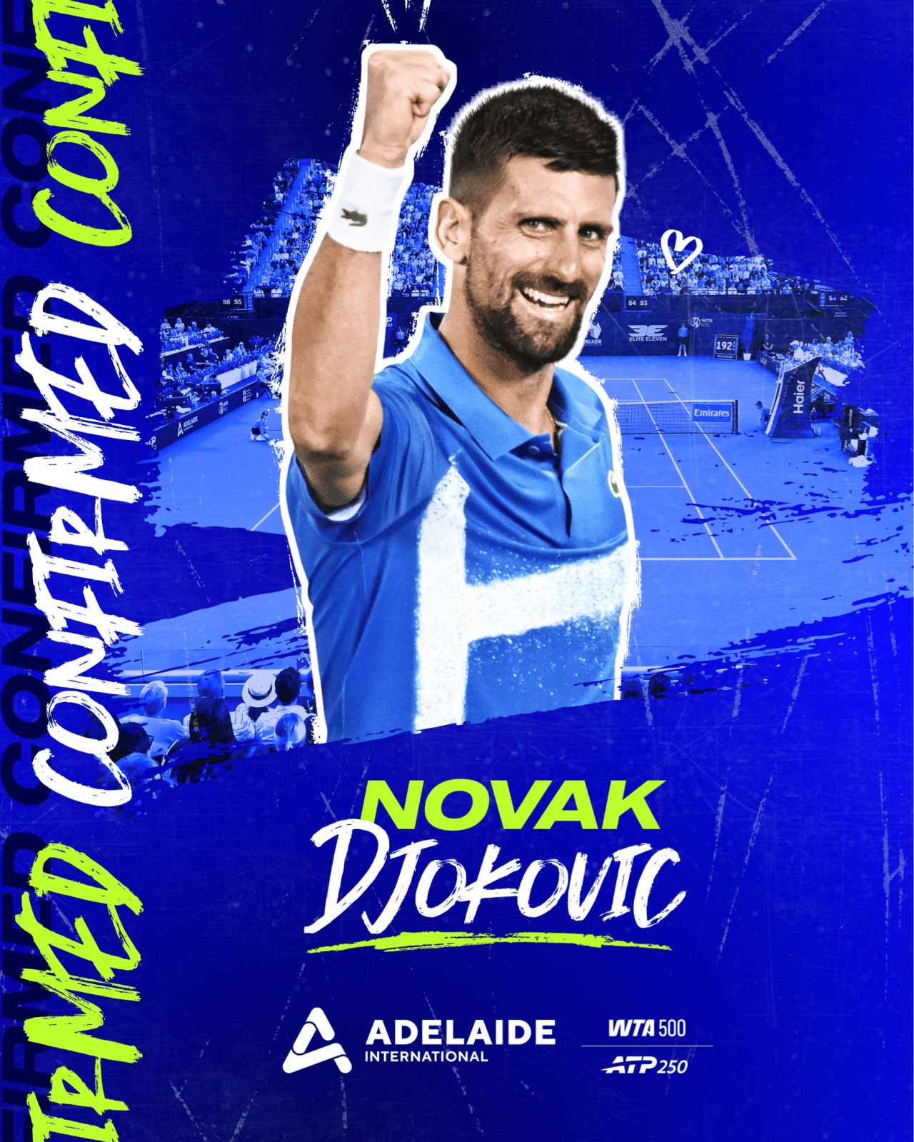 pg麻将胡了-拒绝空降澳网！德约官宣赛季首站比赛；阿卡辛纳奔赴表演赛