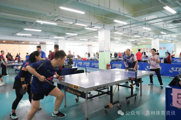 麻将胡了-长春市大众乒乓球季乒乓球比赛顺利举行