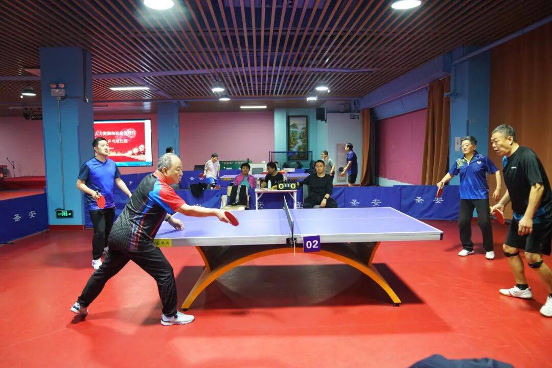 省人社厅成功举办第十一届乒乓球比赛